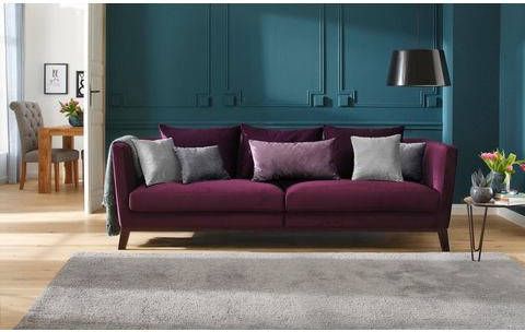 Home affaire Megabank KIM met houten poten en vele losse kussens