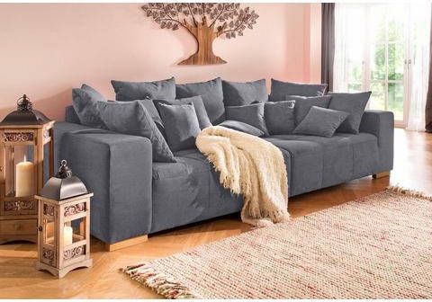 Home affaire Megabank Napels met vele losse kussen, in 2 stofkwaliteiten