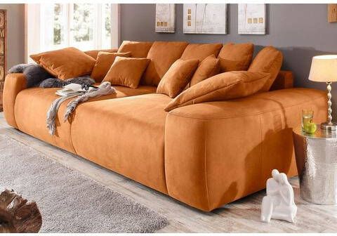 Home affaire Megabank Riveo luxe met bijzonder hoogwaardige bekleding voor maximaal 140 kg per zitoppervlak, ook met cord bekleding