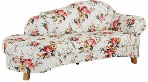 Home affaire Récamier Mayfair met bloemmotief, vrijstaand, naar keuze armleuning links of rechts