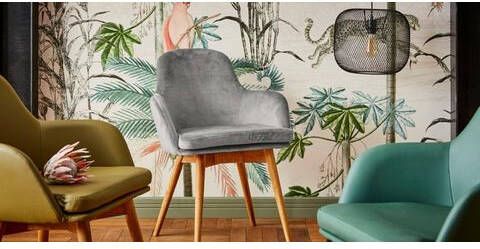 Home affaire Stoel met armleuningen Livry Stoel, kuipstoel(set, 2 stuks )