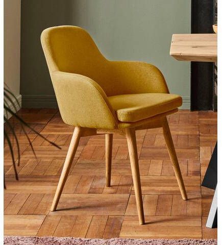 Home affaire Stoel met armleuningen Livry Stoel, kuipstoel(set, 2 stuks )