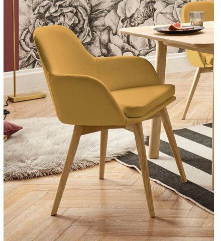 Home affaire Stoel met armleuningen Livry Stoel, kuipstoel(set, 2 stuks )