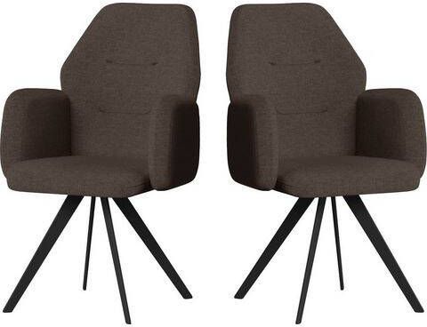 Home affaire Stoel met armleuningen Madison(1 stuk )