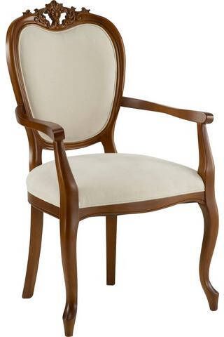 Home affaire Stoel met armleuningen Stoelen Baronessa Breedte 59 cm(1 stuk )