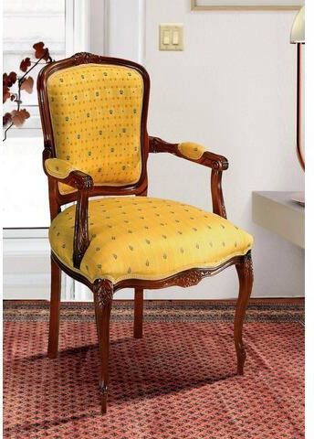 Home affaire Stoel met armleuningen Stoelen Federica Breedte 60 cm(1 stuk )