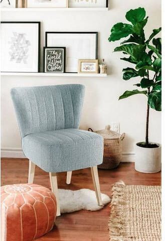 Home affaire Stoel TAMPA met stiksels in de zitting en de rug