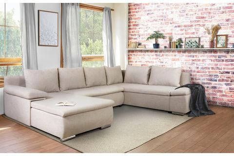 Home affaire Zithoek Acra met slaapfunctie en bedkist, in gevlochten look