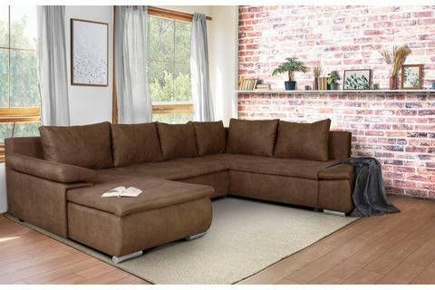 Home affaire Zithoek Acra met slaapfunctie en bedkist, in gevlochten look