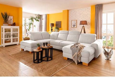 Home affaire Zithoek Dundee naar keuze met verstelbare hoofdsteun en extra met slaapfunctie en bedkist