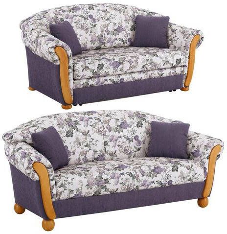 Home affaire Zithoek Milano 2 zits en 3 zits(2 delig 2 delig 2 stuks )