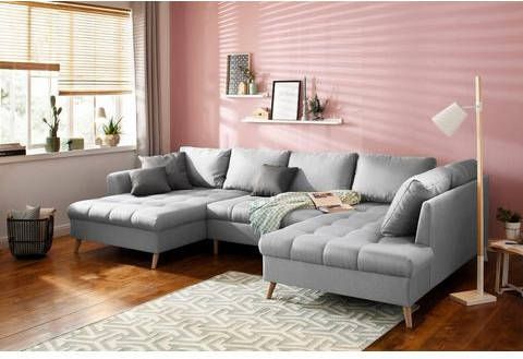 Home affaire Zithoek Penelope met fijne stiksels op de zitting en losse kussens