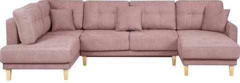 Home affaire Zithoek Triplo met stiksels, ook met slaapfunctie en bedkist