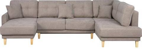 Home affaire Zithoek Triplo met stiksels, ook met slaapfunctie en bedkist