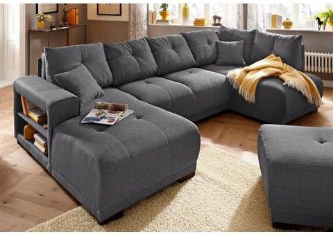 Home affaire Zithoek Viborg met kastje in de armleuning, naar keuze met slaapfunctie