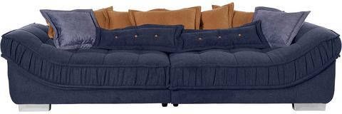 Leonique Megabank Diwan Breedte 300 cm, losse sier en rugkussens