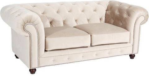 Max Winzer ® Chesterfield bank Old Engeland in retro look, breedte 192 cm