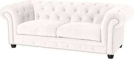 Max Winzer ® Chesterfield bank Old Engeland met chique capitonnage, 2 zitsbank of 2, 5 zitsbank