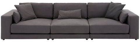 OTTO products Megabank Grenette Modulaire bank, in katoen -/linnenmix of milieubesparend van gerecyclede stoffen, binnenvering