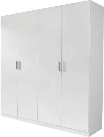 Kast CELTI 4 deuren wit/hoogglans wit