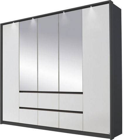 rauch Draaideurkast Mainz met spiegel inclusief passe partoutlijst