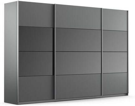 rauch Hoekkledingkast Quadra met glazen elementen