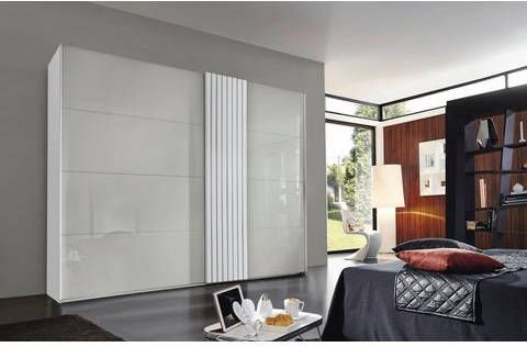 rauch Zweefdeurkast Tegio met houtdecorafwerking