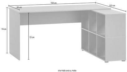 Schildmeyer Bureau met kast Serie 500