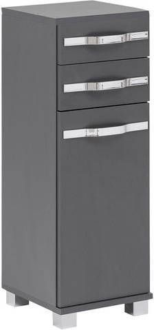 Schildmeyer Onderkast Dina met glanzende metalen handvatten