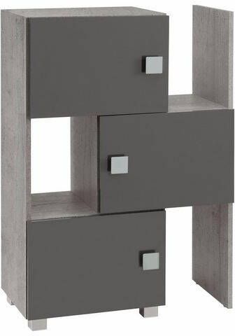 Schildmeyer Schuifkast Quadra stapelbaar, badkamerplank