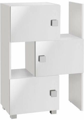 Schildmeyer Schuifkast Quadra stapelbaar, badkamerplank