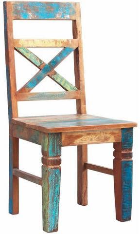 SIT Stoel Riverboat in een set van 2, shabby chic, vintage(set, 2 stuks )