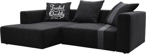 Tom Tailor Hoekbank HEAVEN casual S uit de colors collection, met modieuze strepen