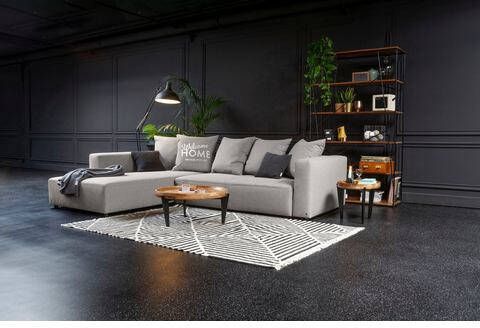 Tom Tailor Hoekbank HEAVEN casual XL uit de colors collection, naar keuze met slaapfunctie & bedkist