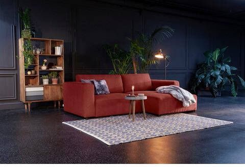 Tom Tailor Hoekbank HEAVEN stijl S uit de colors collection, naar keuze met slaapfunctie & bedkist