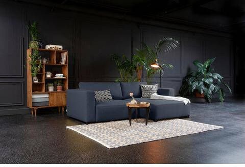Tom Tailor Hoekbank HEAVEN stijl S uit de colors collection, naar keuze met slaapfunctie & bedkist