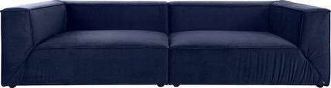 Tom Tailor Megabank BIG CUBE in 2 breedten, naar keuze met zitdiepteverstelling, diepte 129 cm