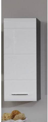 trendteam Hangend kastje Skin Hoogte 77 cm, badkamerkast met fronten in hoogglans of hout look