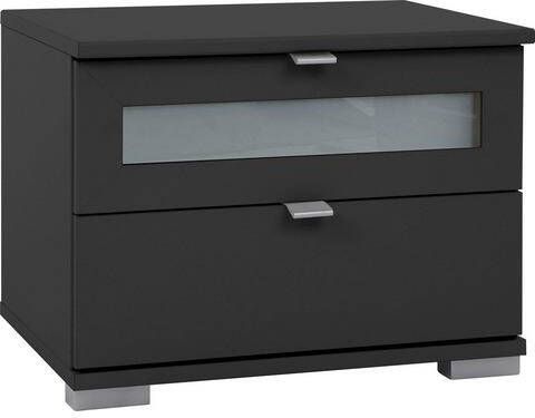 Wimex Nachtkastje met glasinzet, in 2 hoogten