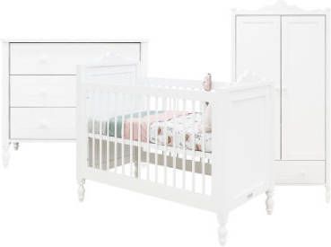 bopita Babykamer Belle 3 delig 60 x 120 cm wit