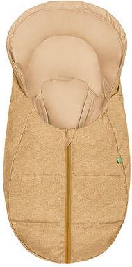 odenwä, lder Voetenzak BabyNest Dauni fashion modern blizzard dark mustard