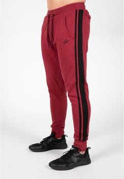 Gorilla Wear Trainingsbroek Banks Pants Burgundy Red/Black