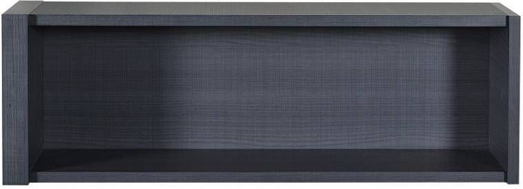 Ameubelment Open hangkast Elypse 100 cm breed Bruin eiken