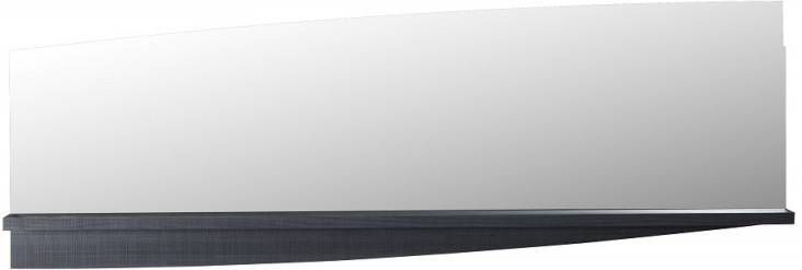 Ameubelment Wandspiegel Elypse 160 cm breed Bruin eiken