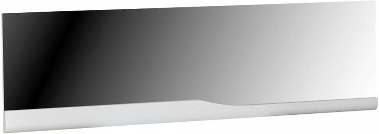 Ameubelment Wandspiegel Ovio 180 cm breed Hoogglans Wit