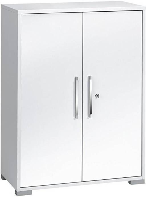 Bermeo Archiefkast Jones Small Wit met hoogglans wit