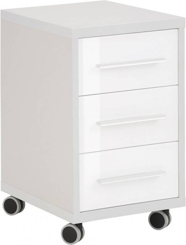 Bermeo Ladeblok Banco 68 cm hoog Plantina grijs met wit