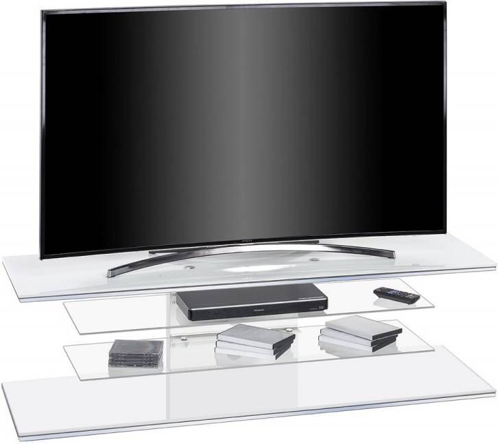 Bermeo Tv meubel Diamond 140 cm breed Wit