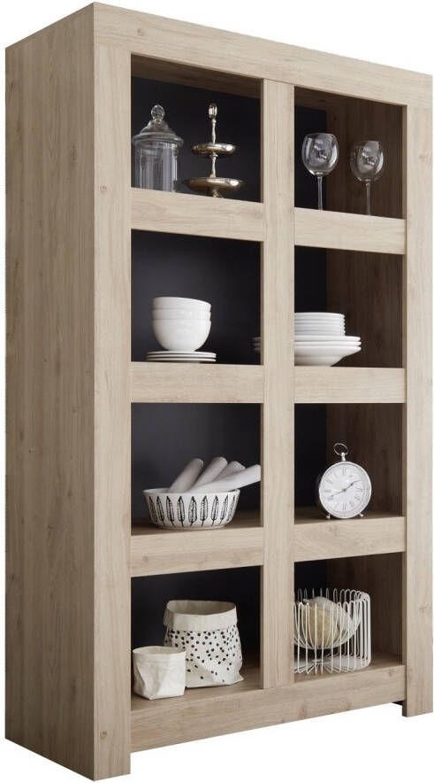 Pesaro Mobilia Buffetkast Firenze 186 cm hoog in Cadiz eiken