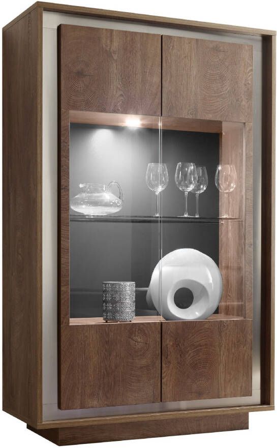 Pesaro Mobilia Buffetkast SKY 171 cm hoog in Cognac bruin